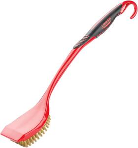 00568 Co 568 Long Handle Bbq Brush With Built-in Scraper