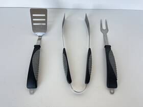 20140321 Coleman 3-piece Stainless Steel Bbq Tools Grill Set