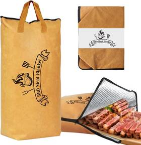 Comboproof 313015851858 Bbq Blanket For Resting Meat Insulated Smoker And Brisket Rest Bag Reusa