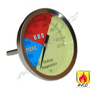 Cominhkpr87538 Hyco Charcoal Grill Pit Wood Smoker Temp Gauge 025706772471