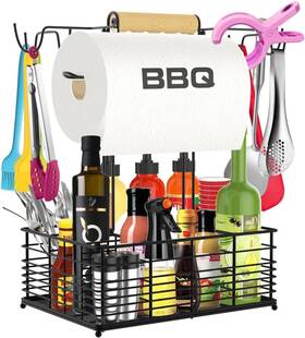 Concons 768447411024 Grill Caddy Bbq For Outdoor Camping Essentials Accessorie