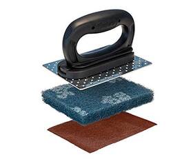 Core Grip 088057421535 Black Griddle Accessories - Cleaning And Scraping Tool Ideal For Fl