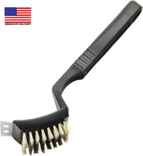 21495 Corporation Select Angled Grill Brush 9.5 Inches In Length Black