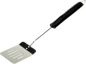 21920 Corporation Select Bbq Utensil With Rubber Grip Handle 3 Piece Set Stainless Steel/black