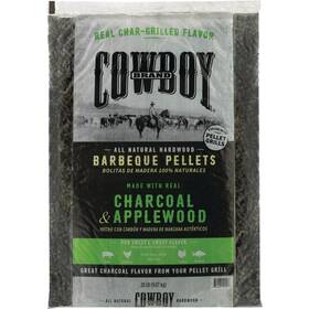 Cowboy 54120 Charcoal And Apple Barbeque Pellets 20 Lb. 754087541207