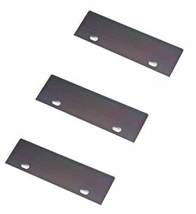 Cozzini Cutlery Imports 304624215858 Grill And Griddle Scraper Replacement Blades - 3 Pack Or 6 Fits Nemco