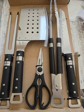 Cuisinart 817096014961 Discontinued Chefs Classic 5 Piece Grill Setcgs-315 Open Box See Details