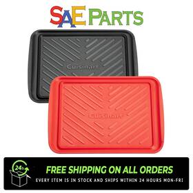Cuisinart 817096015852 Grilling Prep And Serve Trays 17x10.5 Inch Bbq Safe For Food Handling