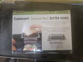 Cbw-201 Cuisinart Stainless Steel Butter Wheel For Outdoor Grilling And Restaurant Use