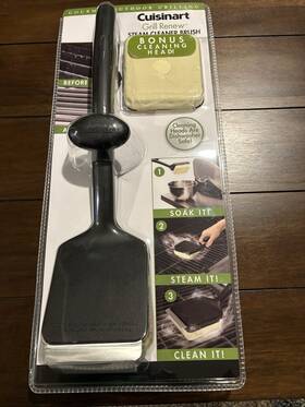 Ccb-1006 Cuisinart Grill Renew Steam Cleaner Brush With Bonus Cleaning Head