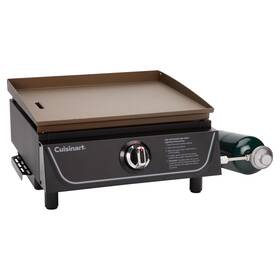 Cgg-9291 Cuisinart 17 Inch Tabletop Gas Griddle Compact Outdoor Flat-top Grill 255 Sq. In