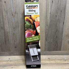 Csks-048 Cuisinart Csks048 Sliding Skewer Silver Pack Set Of 4 Brand New