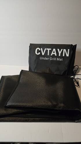 M17-yy30 Cvtayn Under Grill Mat 48 X 30 Inch For Outdoor Charcoal Flat Top Smokers