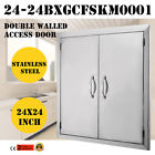 Cxcxz00960 Vevor Double Access Bbq Door Outdoor Kitchen Commercial 895800918026