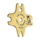 D6lvgsp0dx The Sage Owl Grate Grill Scraper Brass Non Damaging Cleaning