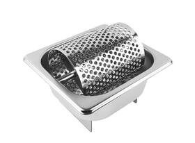 Dcyourhome 791107322590 Stainless Steel Butter Spreader Roller/bun Roller/cheese Melting Dome