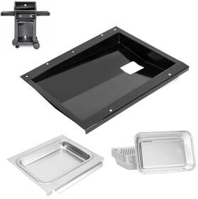 Dc-us-jy804 Dcyourhome H047 415lh-10 69804 Grease Tray With 67047 Catch Pan For Weber Spirit 300 Series