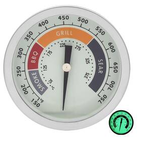 Us-dc-j750t Dcyourhome 3 1/8 Inch Smoker Thermometer Gauge For All Oklahoma Joe Accessories Mast