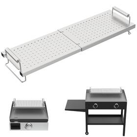 Delsbbq 725602116750 Adjustable Griddle Warming Rack For Blackstone 17 22 28 36 Inch Flat Top Grid