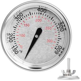 W-60540-gauge Delsbbq 60540/7581 Grill Thermometer For Weber Spirit I&ii 200/300 Q Series Charcoal