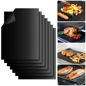 Demiwise 758211218386 Reusable Grill Mats For Outdoor Set Of 7 Non Stick Mat Heavy Duty
