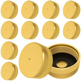 Dzthw039 Detoypapa 12 Pcs Bottle Caps For Refillable Propane Cylinder 1 Lb Universal Sealed Prote