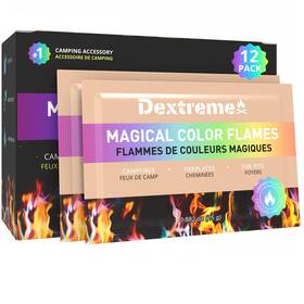 Dex-mcf-12 Dextreme Fire Color Changing Packets - Changer For Campfires