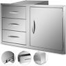 Dg7870081321547703832 Vevor Bbq Door Triple Drawer Combo Outdoor Kitchen 865473114933