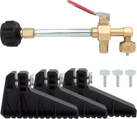 Hoe-001a Direct Propane Refill Adapter For 1 Lb. Tanks Leak-proof Kit With 3 Hea