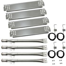 Dg262 Direct Store Parts Grill Burner 14 7/8 Inch Heat Plates 14.6 X 4.2 Igniter Kit Fits