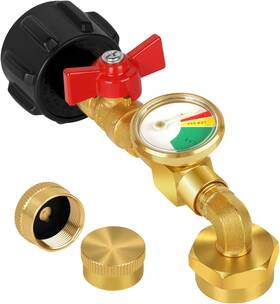 Dnusoirk 445035124124 Efficient Propane Refill Adapter For 1 Lb. Tanks 20lb To 1lb Co