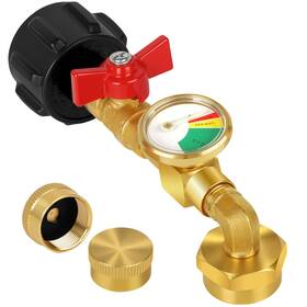Pra001 Dnusoirk Efficient Propane Refill Adapter For 1 Lb. Tanks 20lb To 1lb