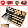 Does Not Aspply Unbranded Personalized Bamboo Bbq Gift Set Grilling