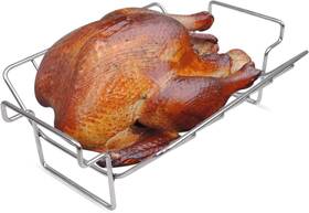 Dolamoty 791715037923 Rib Racks For Big Green Egg Turkey Roasting Rack Smoking And Grilling