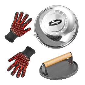 Donsiqizz 705300551701 4 Piece Griddle Accessories Kit For Blackstone- 12ftft Cheese Melting Dome