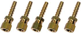 800-036.5 Dorman Fuel Line Adapter - 5/16 Inch Steel Golden