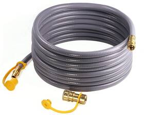 Dozyant 765673999166 24 Feet 3/8-inch Id Natural Gas Grill Hose With Quick Connect Propane