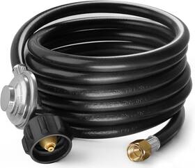Dz-lp12ft-p Dozyant 12 Feet Universal Qcc1 Low Pressure Propane Regulator Grill