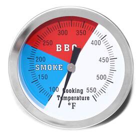 Dz3550-1 Dozyant 3 Inch Charcoal Grill Temperature Gauge Accurate Bbq Smoker Thermomete