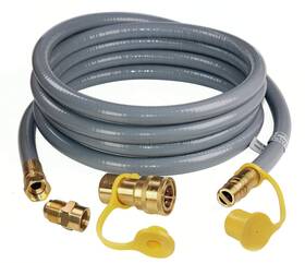 Qdd3 Dozyant 12 Feet 1/2 Inch Id Natural Gas Hose Low Pressure Lpg With Quick Connect F