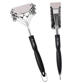 Dr.camp 797725057227 New Best Pcs Stainless Steel Bbq Grill Brush Scraper For