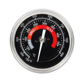 Dracarys 610877843503 Grill Temperature Gauge Thermometer Replacement For Big Green Egg With 3.3 Inch L