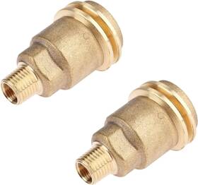 5024 Dreld 445032837850 Male Qcc1 Nut Propane Gas Fitting Hose Adapter With 1/4 Inch Pipe Thread
