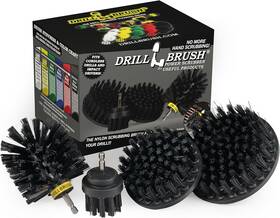 K-s-542o-qc-db Drill Brush Power Scrubber By Useful Products Drillbrush Bbq Grill Cleaning Kit - Safe Nylon Set U