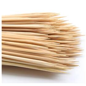 Dtmasao 779172258204 200pcs 6 Inch Bamboo Skewers For Wooden Sticks Bbq Appetiser Fruit Cockt