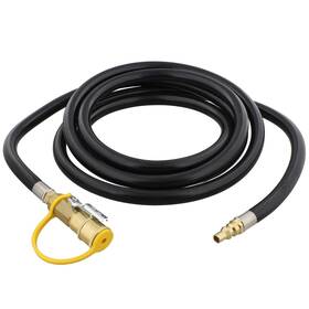 Dumble 840145801397 Low Pressure Regulator Hose 10ft Rubber - Propane