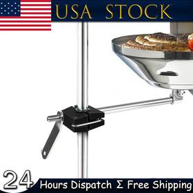 Dxqp-0446 Dxmoto For Magma A10-080 Round Rail 7/8 Inch -1 Kettle Mount Marine Gas Bbq Grills Boat Rv