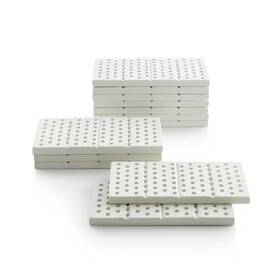 Easylife Tech 313024290259 Ceramic Bbq Grill Tiles Heat Distribution Outdoor Grilling Accessory 6 In 15 Set
