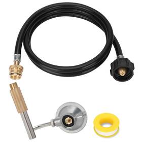 Ebusin 794969307781 Grill Regulator For Coleman Roadtrip With 5 Feet Propane Adapter Hose