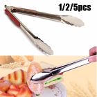 Edz320743 Stainless Steel Bbq Buffet Salad Bread Food Tongs Clamp Clip